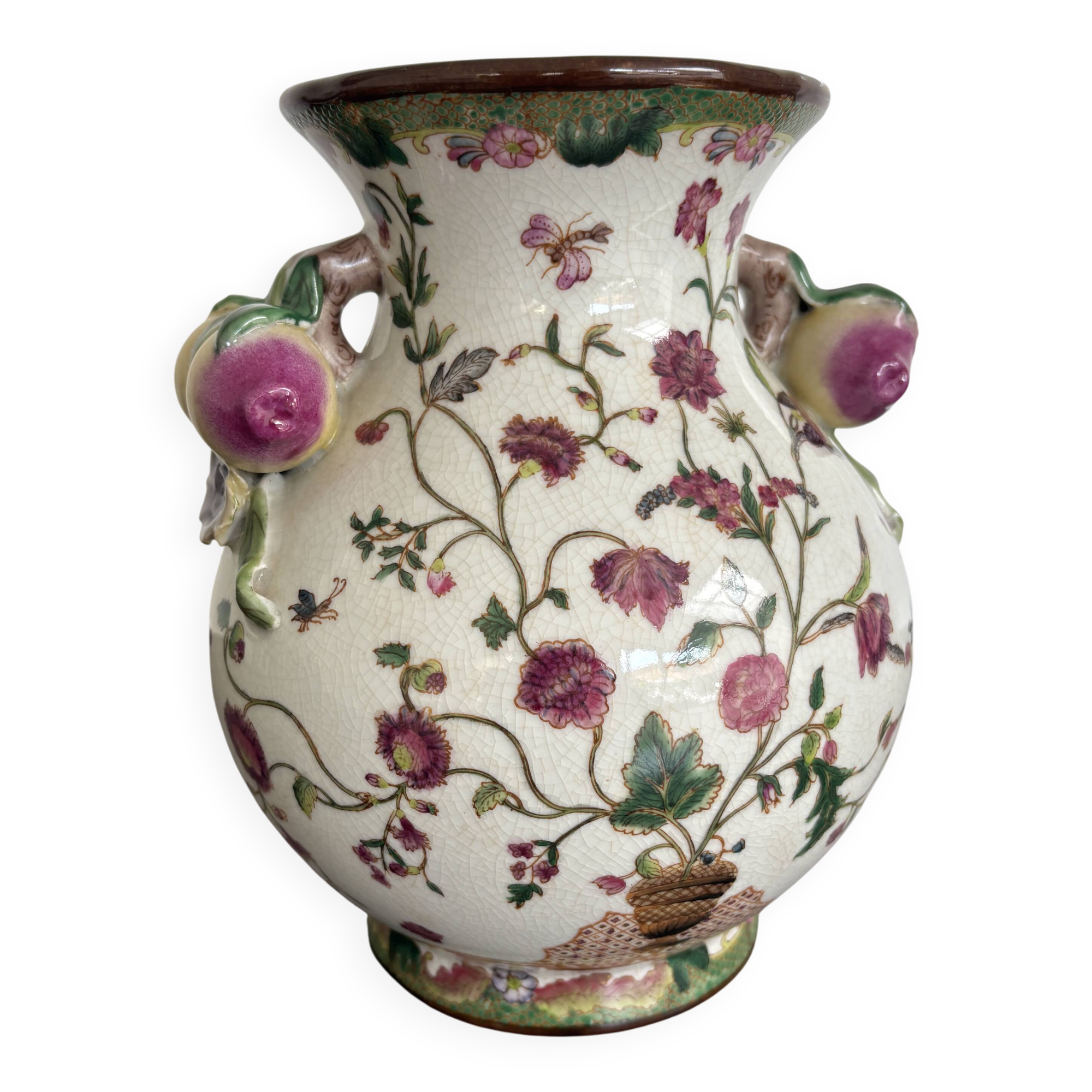 Old Asian vase
