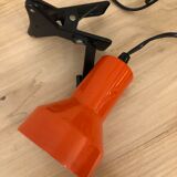 Orange pinch lamp