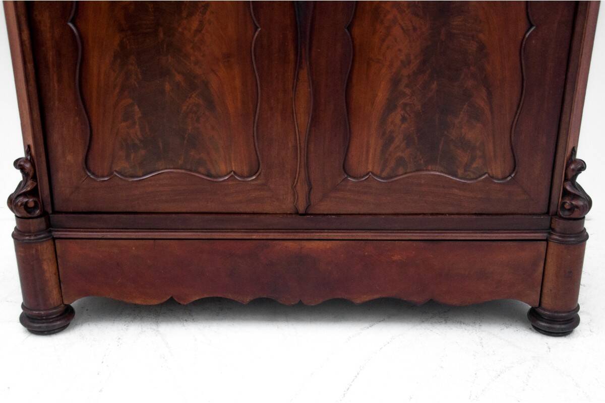 Antique wardrobe, Western Europe, turn of the 19th and 20th centuries.