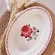 oval plate Badonviller