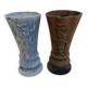 Pair of cast iron vases from 1900 from Charleville-Mézières