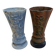 Pair of cast iron vases from 1900 from Charleville-Mézières