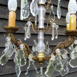 Lustre en cristal style Louis XV