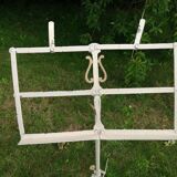 Antique wrought iron desk