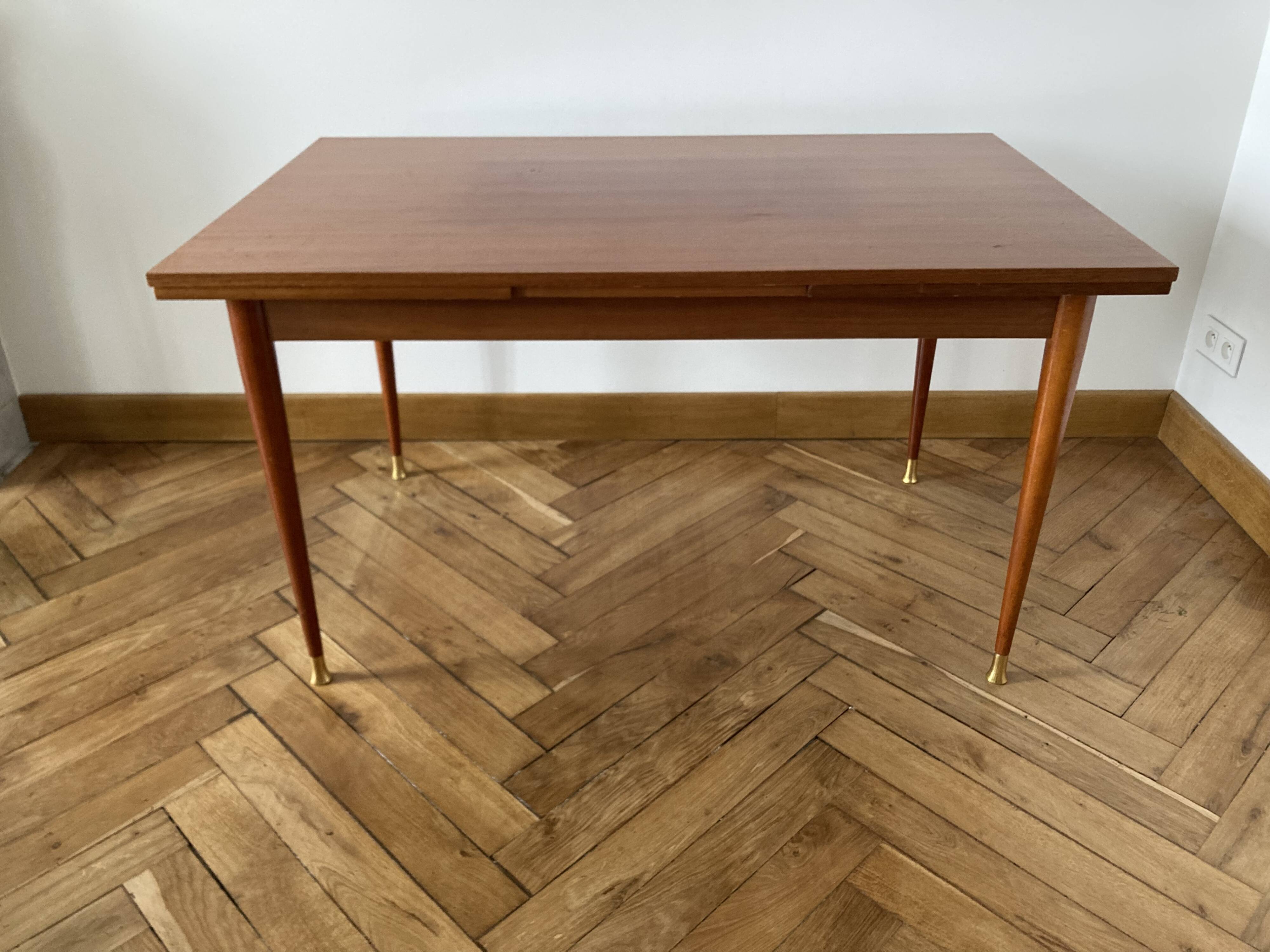 Scandinavian-style rectangular table