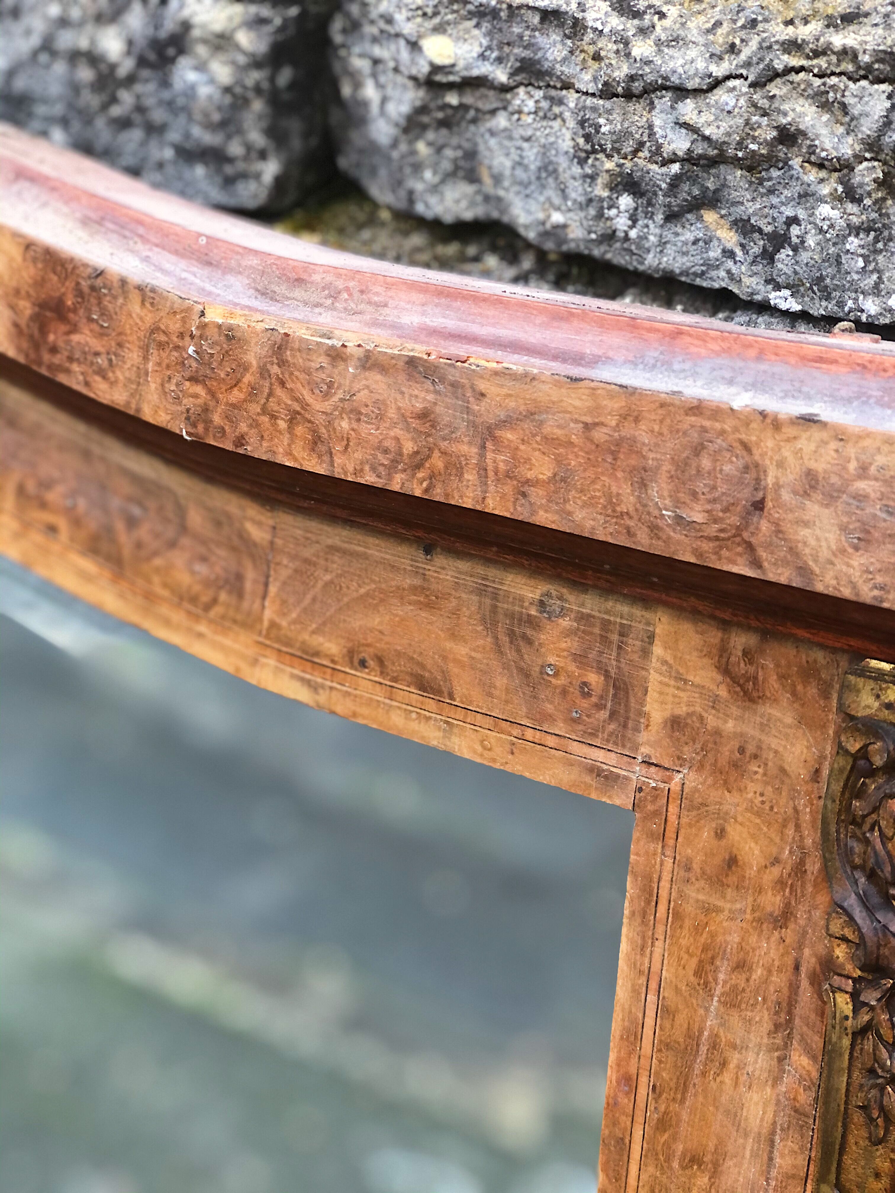 Mirror 168x110 era 1925 , bevelled ice