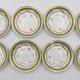 8 porcelain cups and coffee cups from Limoges Haviland Vieux Paris