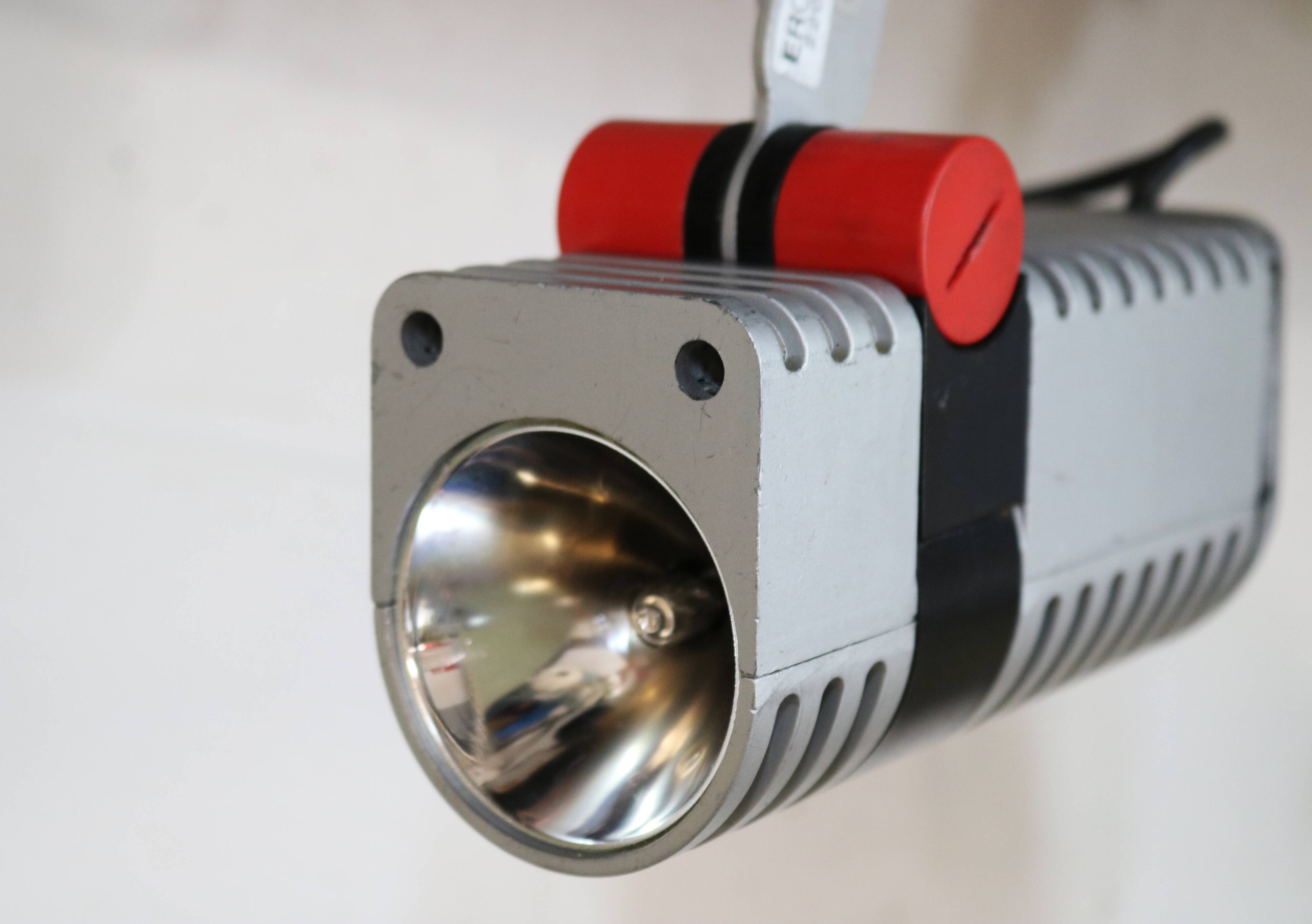 Set of 3 roger tallon vintage erco halogen spots - rare model 33727 - 1975