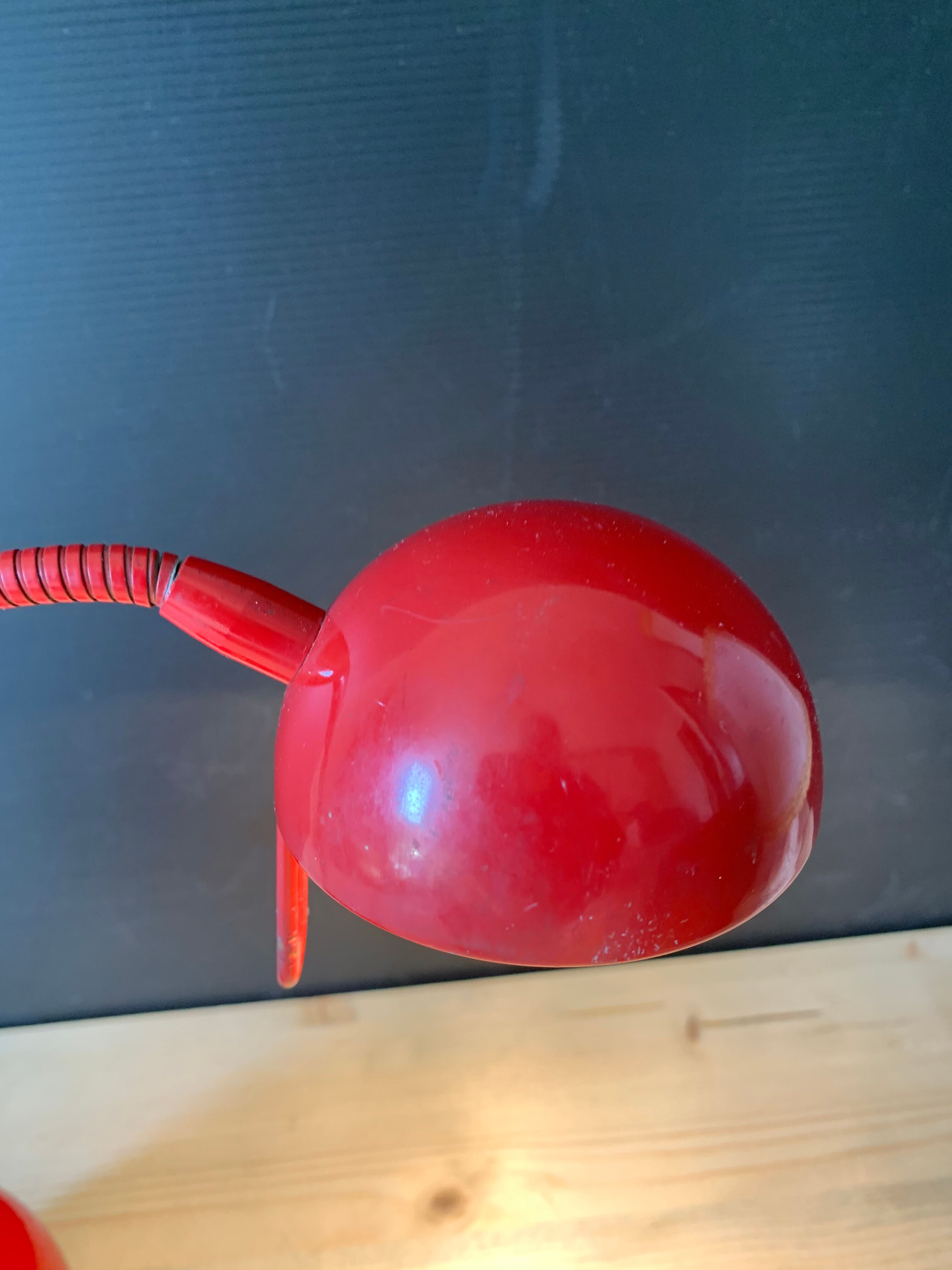 Vintage red lamp