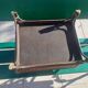 Rattan magazine rack