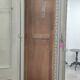 Wardrobe 3 doors, 3 drawers Louis XVI style patinated