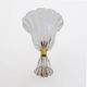 Barovier & Toso Art Deco Style Brass and Murano Glass Sconce