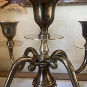Chandelier en laiton massif bicolore