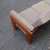 Scandinavian sofa in teak and wool À.S mobler vintage 60s Danish design