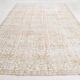 5x12 Pastel Beige Pink Turkish Vintage Area Rug, 160x375Cm
