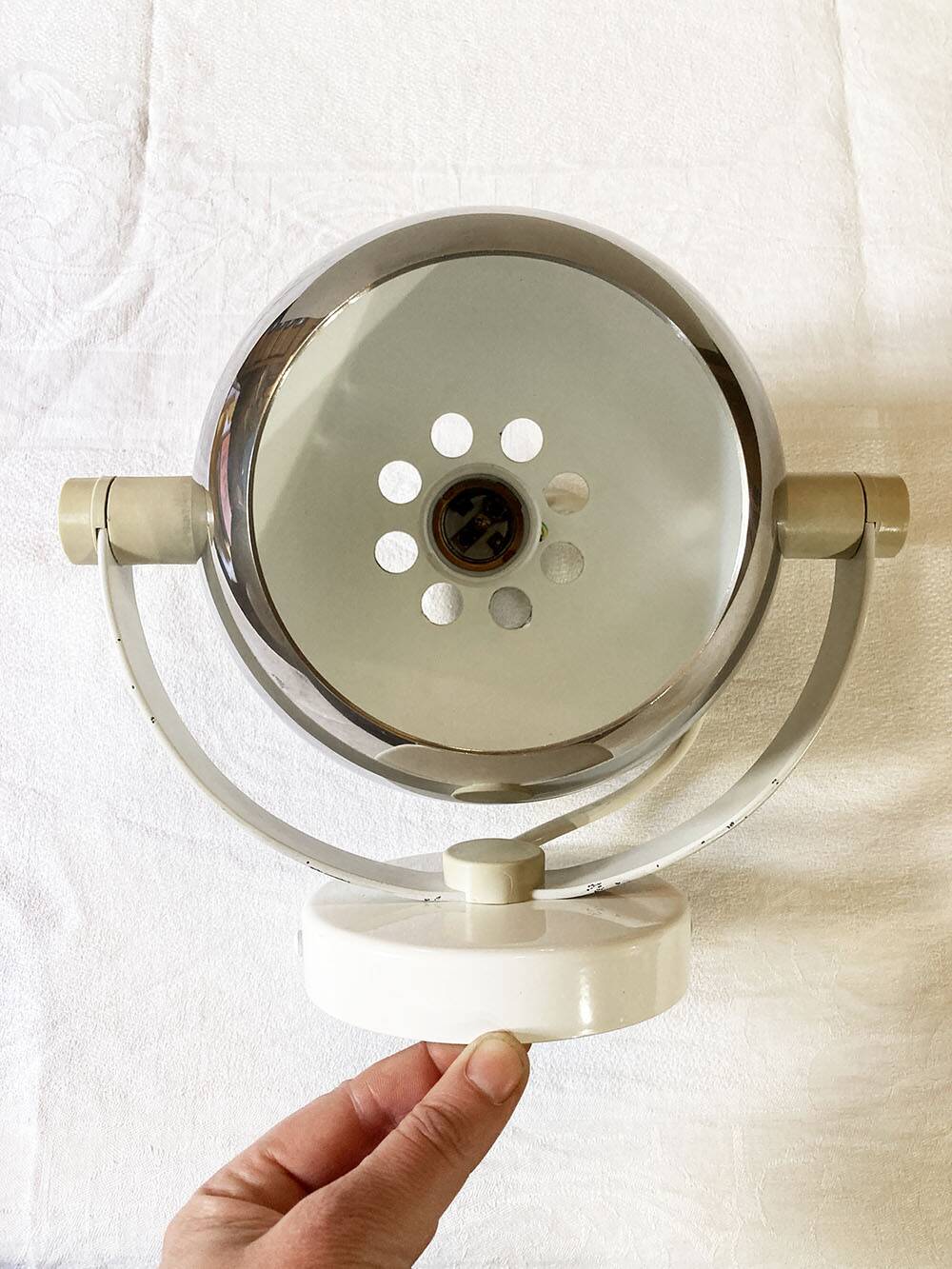 Lita Eyeball adjustable wall lamp, 1970s