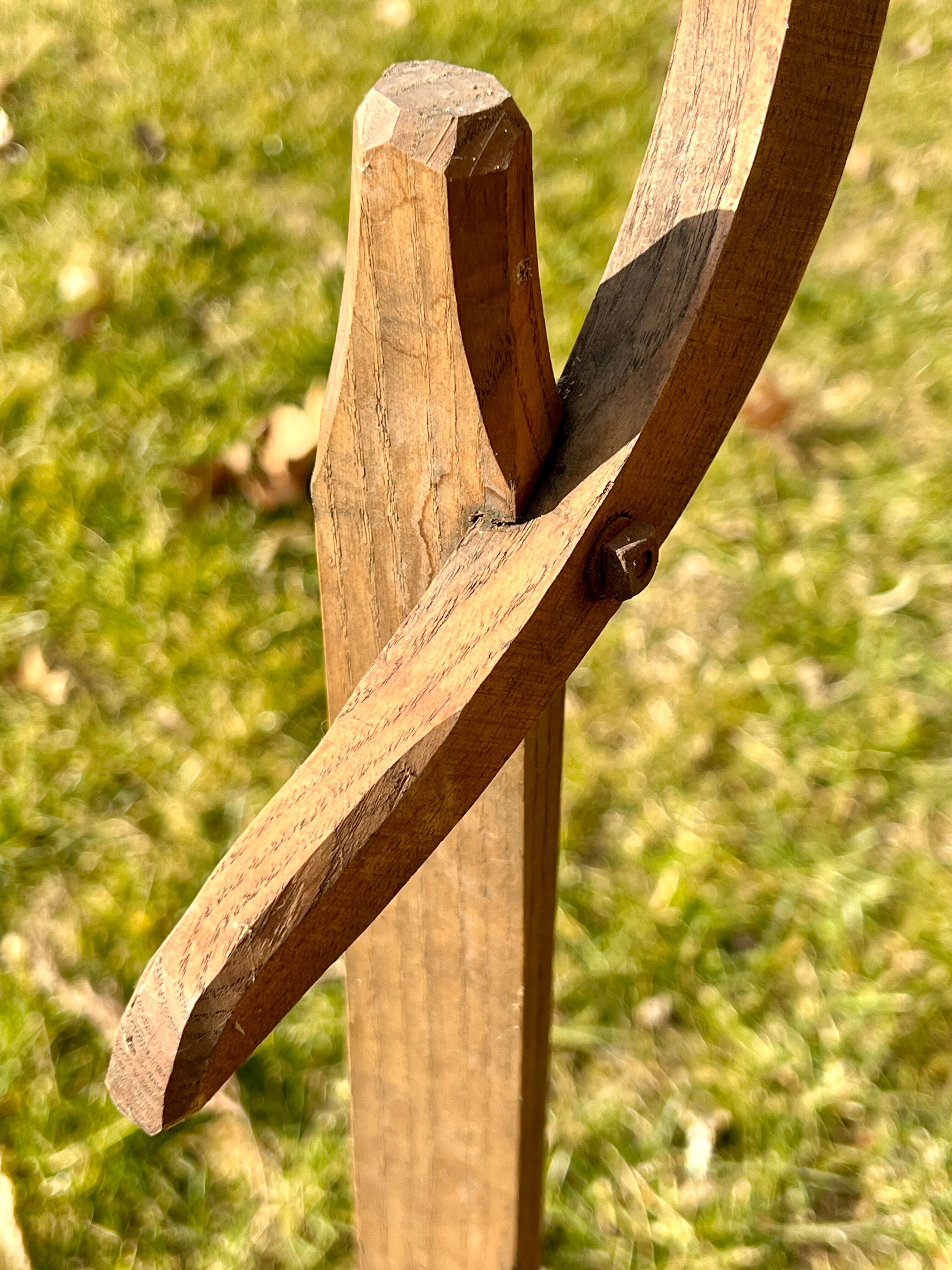 Wooden sled