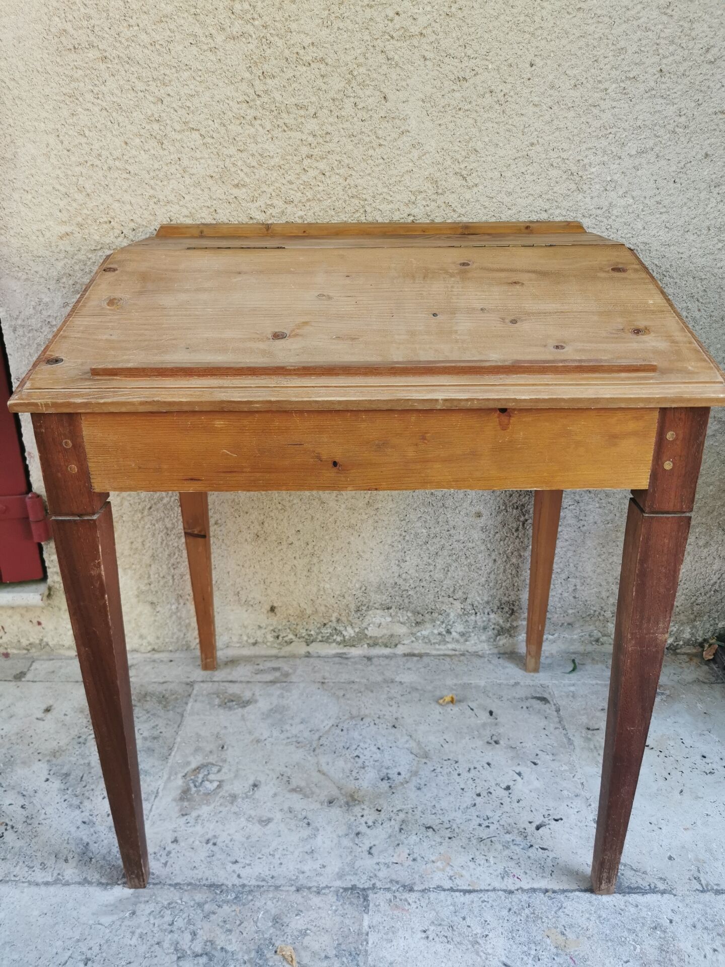 Wooden desk