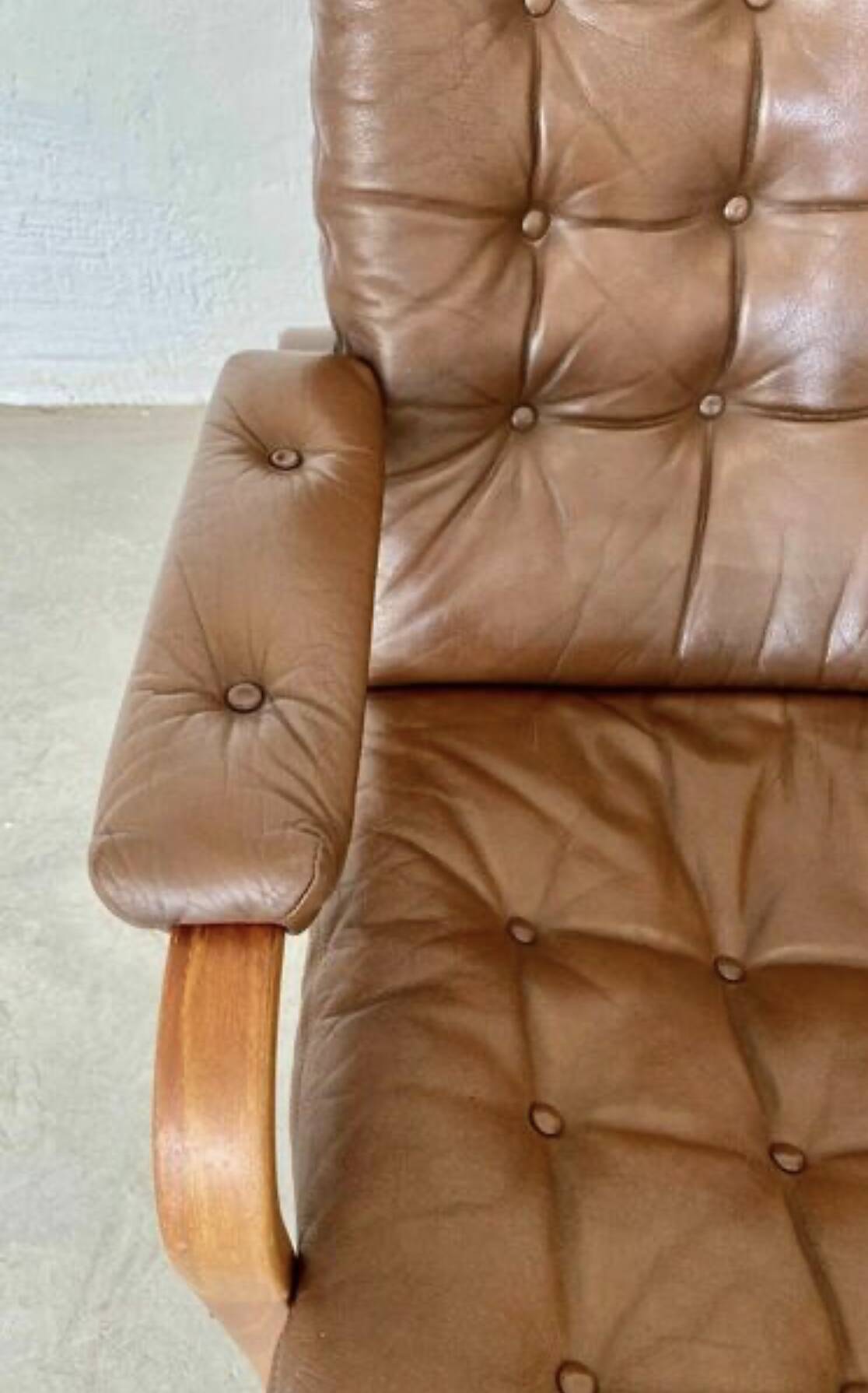 Vintage Retro Mid Century Scandinavian Gøte Møbler Lounge Chair By Nassjo Ab