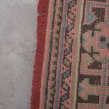 Vintage Turkish Oushak Rug Handwoven 79x664 cm