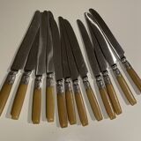 Bakelite handle knives from the 1950s