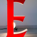 Lettre d'enseigne 70's plexiglass