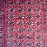 Handmade Turkmen Bukhara rug 172x116cm
