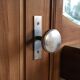 Art Deco walnut coat rack