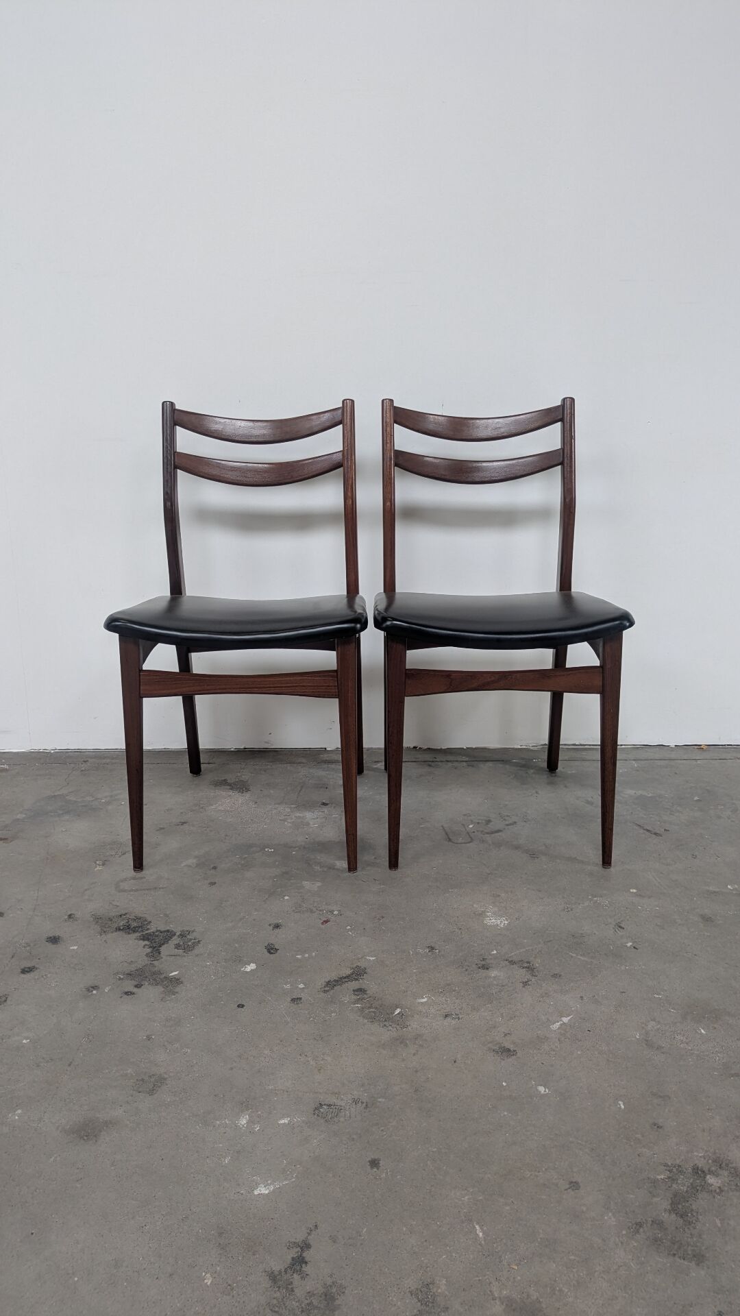 Vintage Scandinavian design table and chairs.