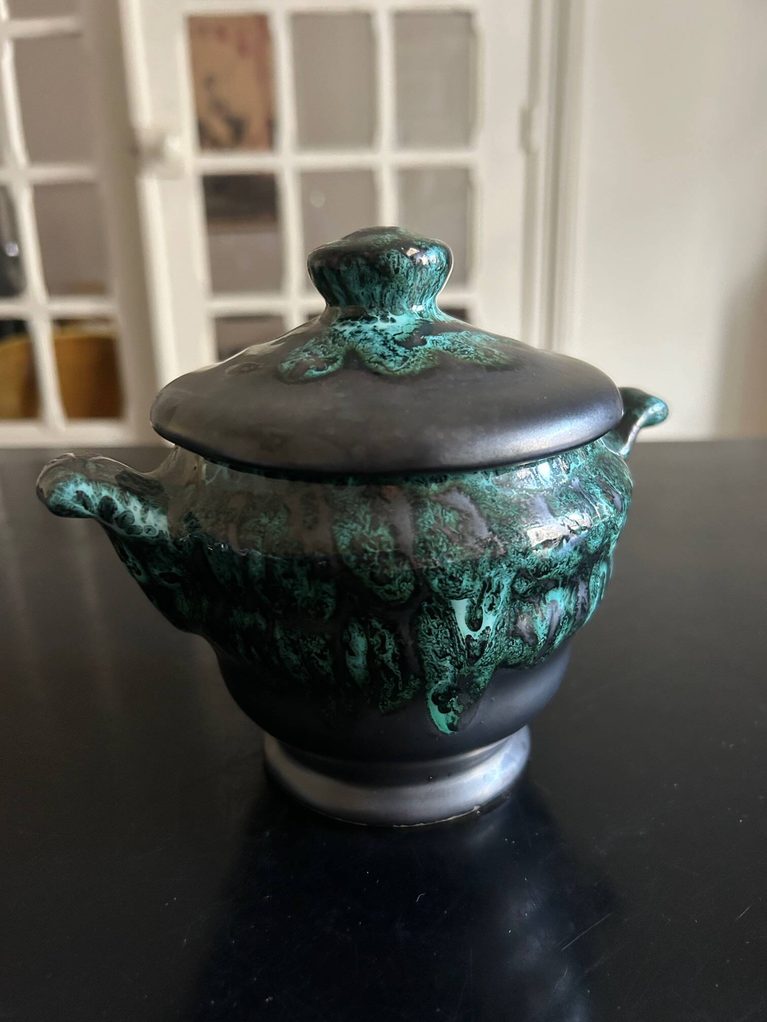 Petit Masse Morvan tea set (8 cups, teapot, sugar bowl, milk jug)