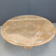 Vintage round Italian marble coffee table, 1960s