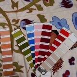 Hand-knotted rug, vintage Turkish rug 108x184 cm