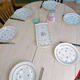 6 Limoges porcelain plates