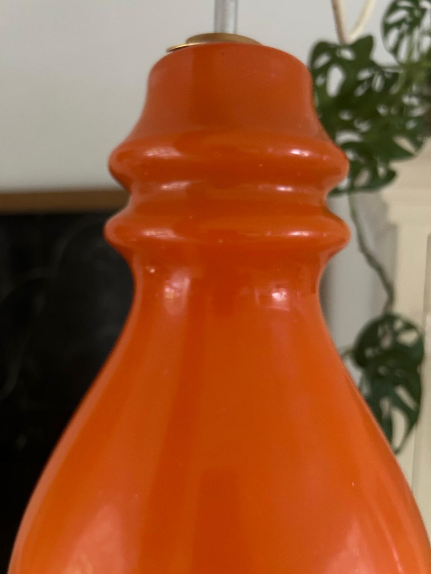 Suspension orange année 70