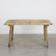 Antique pine butchers table