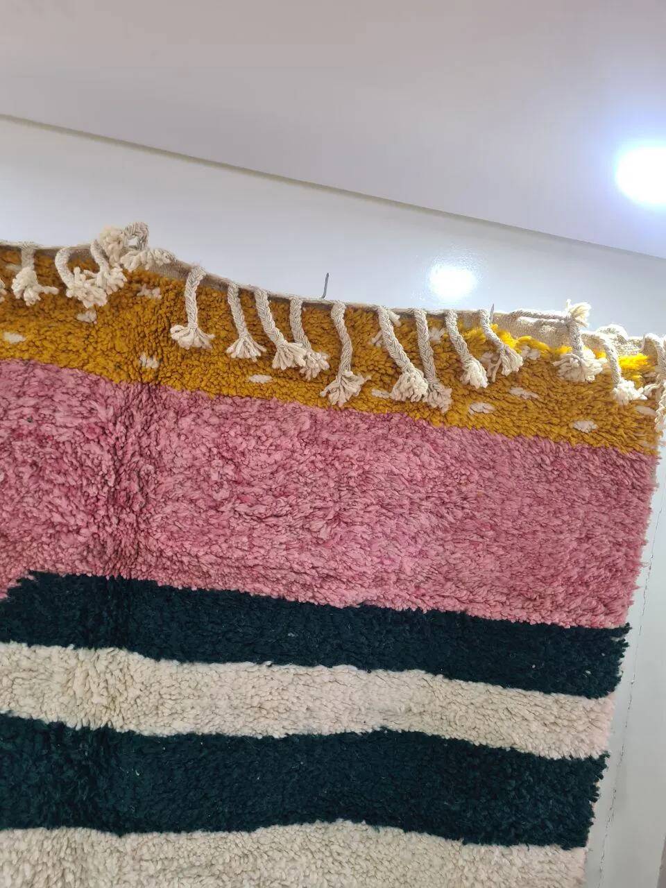 Handmade Berber artisan rug 3x2 m