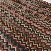 6x14 Kilim Multicolor Natural Wool Kilim Rug For Designer, 190x417 Cm