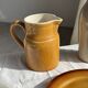 Carafe en céramique jaune Grès Kilt 1 litre H17