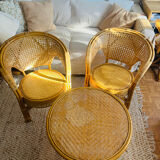 Rattan living room 3 rooms