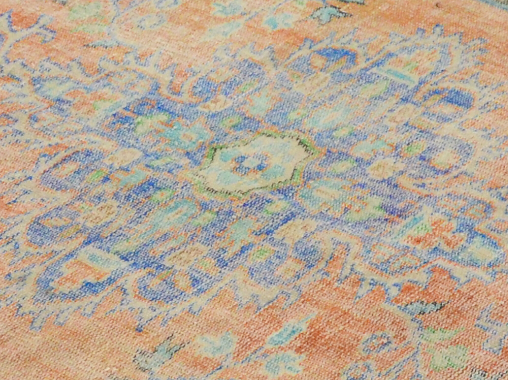 Anatolian handmade vintage rug 290 cm x 179 cm