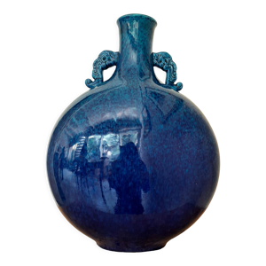 Vase Paul Milet bleu
