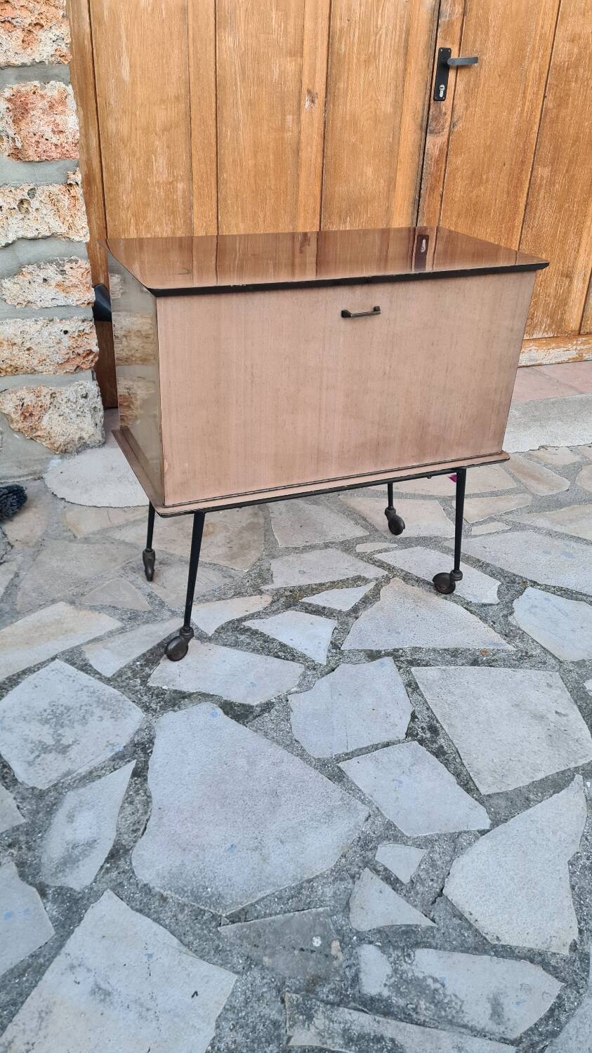 Vintage TV bar cabinet