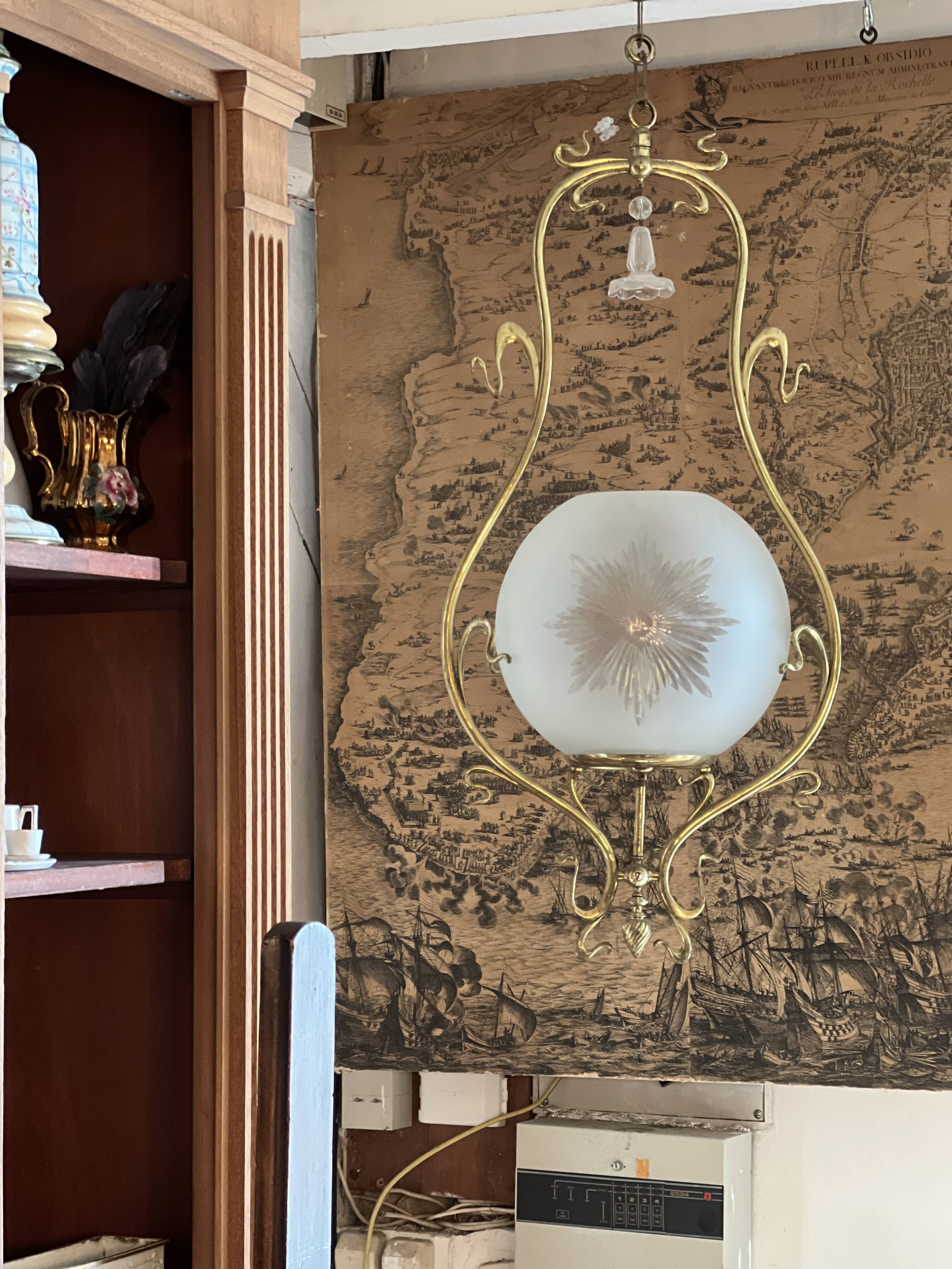 Lanterne art nouveau