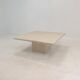 Italian Travertine Coffee Table, 1980's
