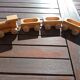 Little wooden train - Vintage