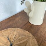 Oak console drapery 1950