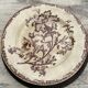Antique French Terre de Fer Floral Compotier – c.1890–1910