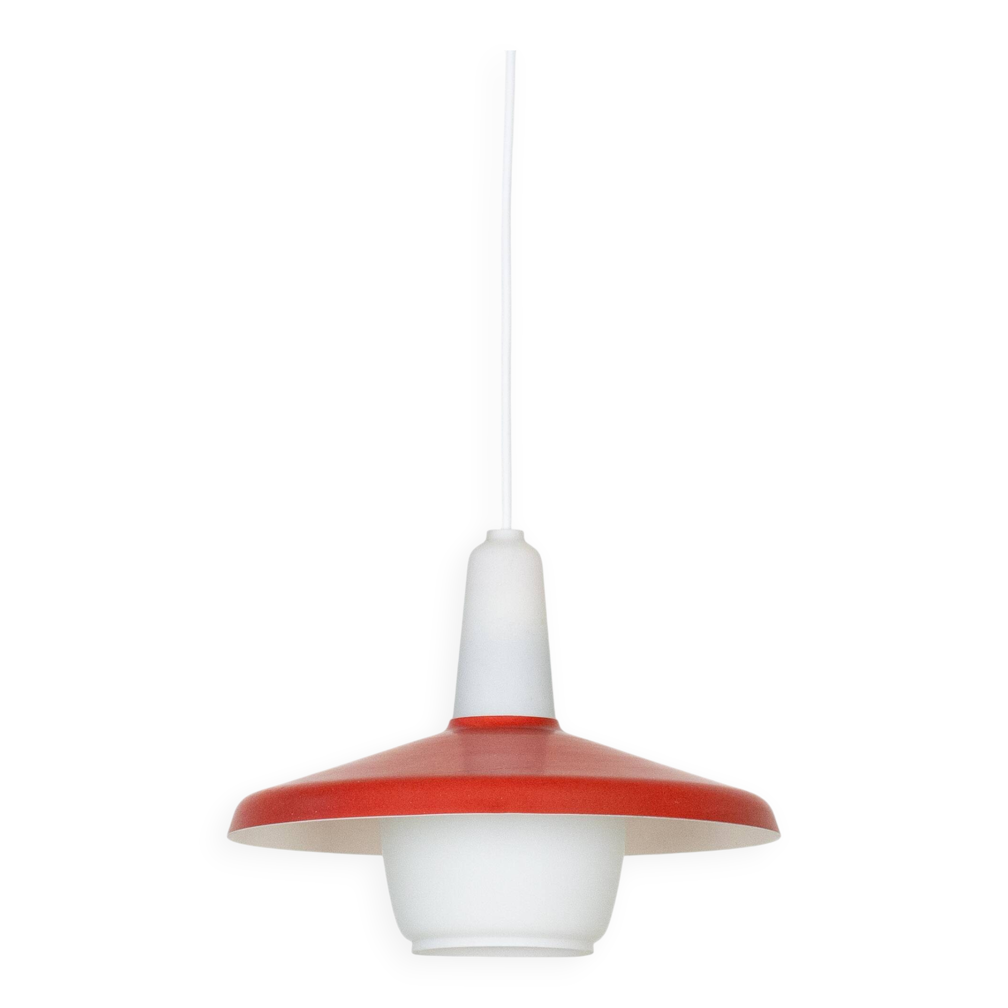 Suspension vintage danoise par Bent Karlby, années 1950