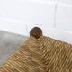 Rustic artisanal brutalist bench 1960 93cm