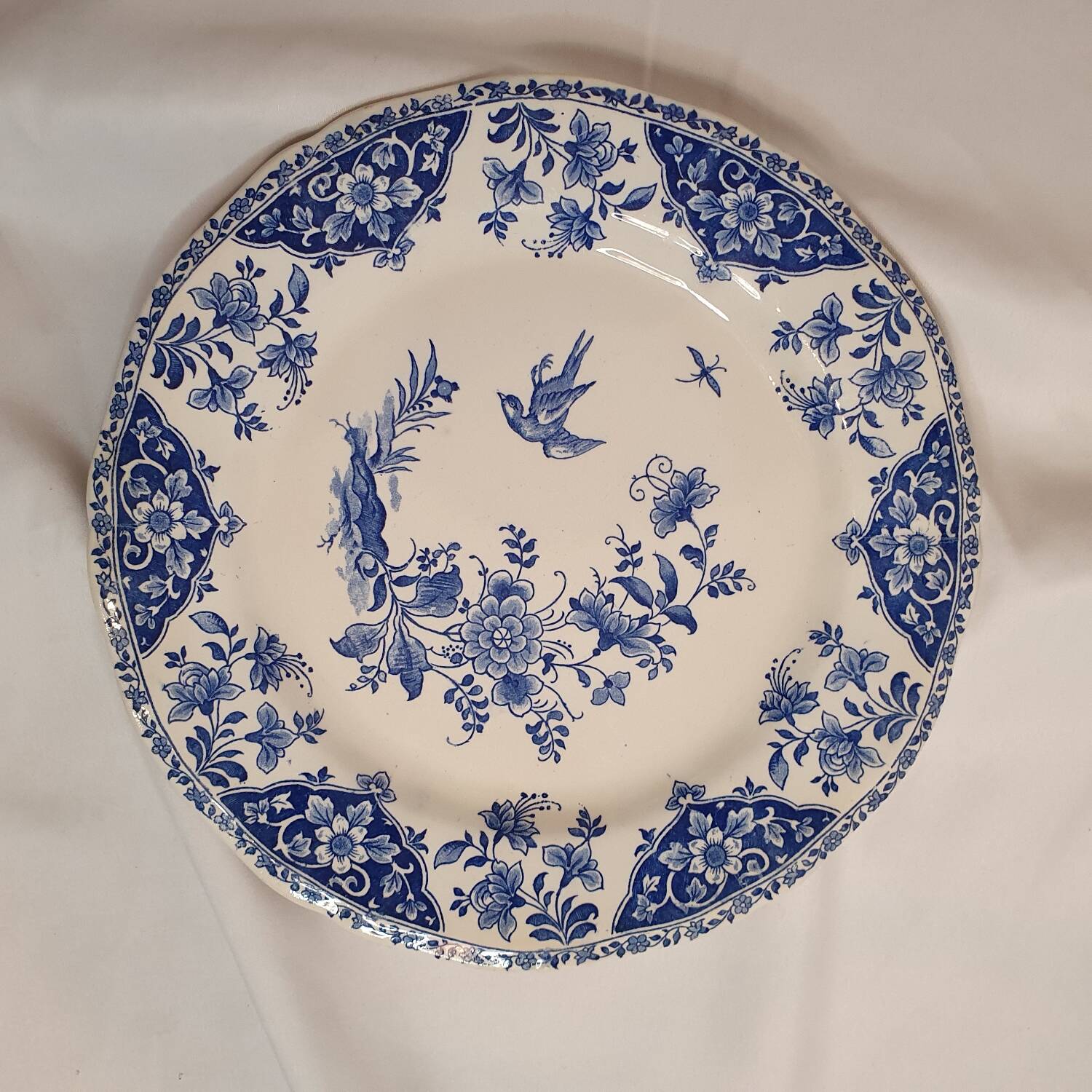 Gien Delft dinner plates